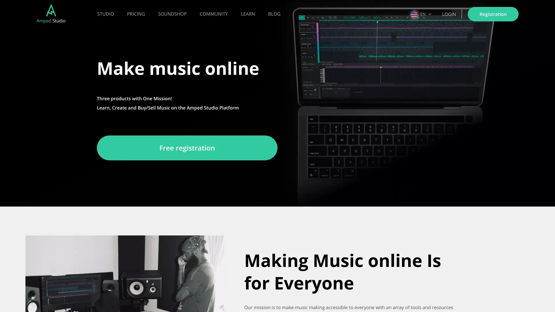 ampedstudio.com网页截图,ampedstudio.com网页快照