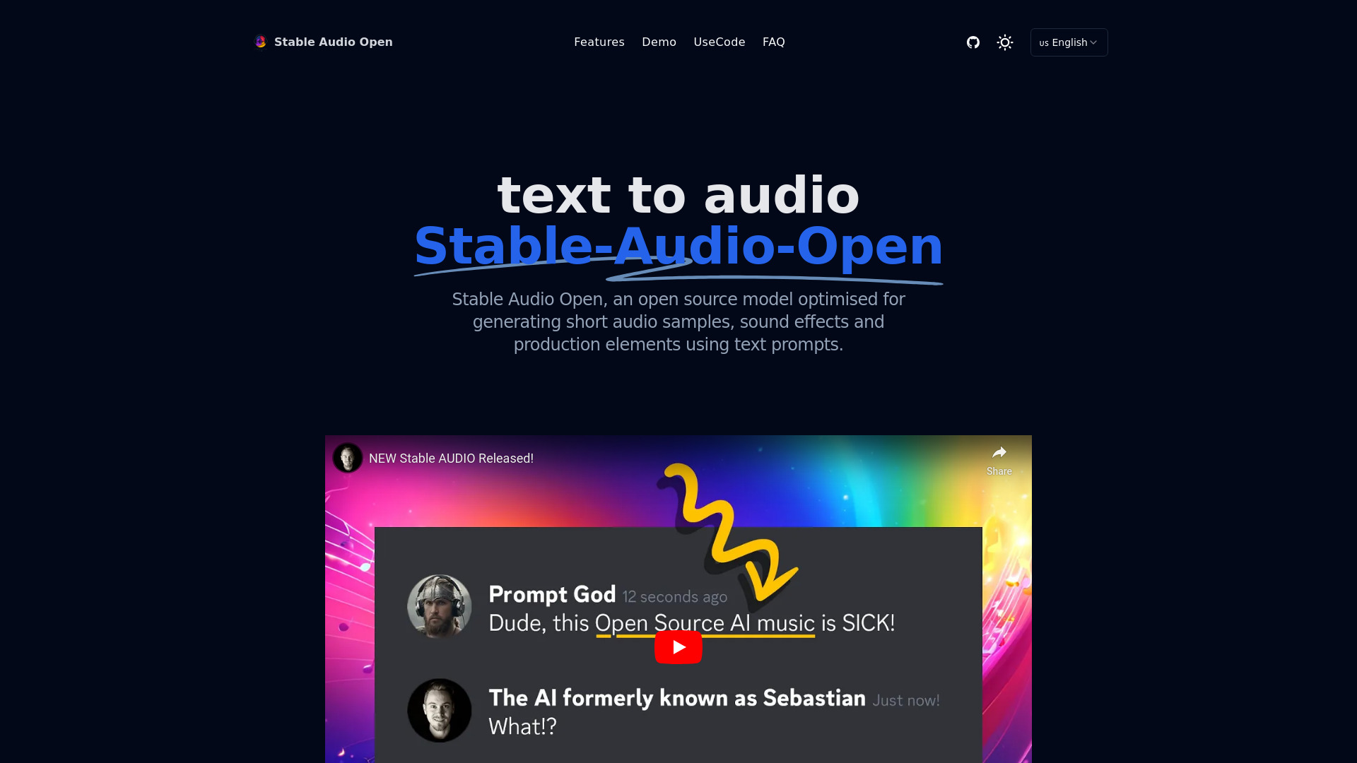 stable audio open网页截图,stable audio open网页快照