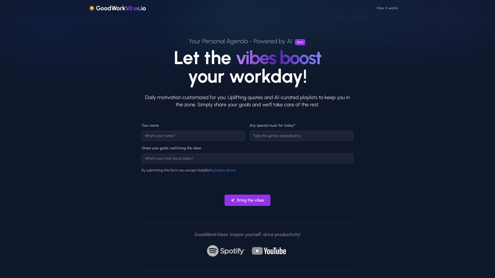 #GoodWorkVibes网页截图,#GoodWorkVibes网页快照