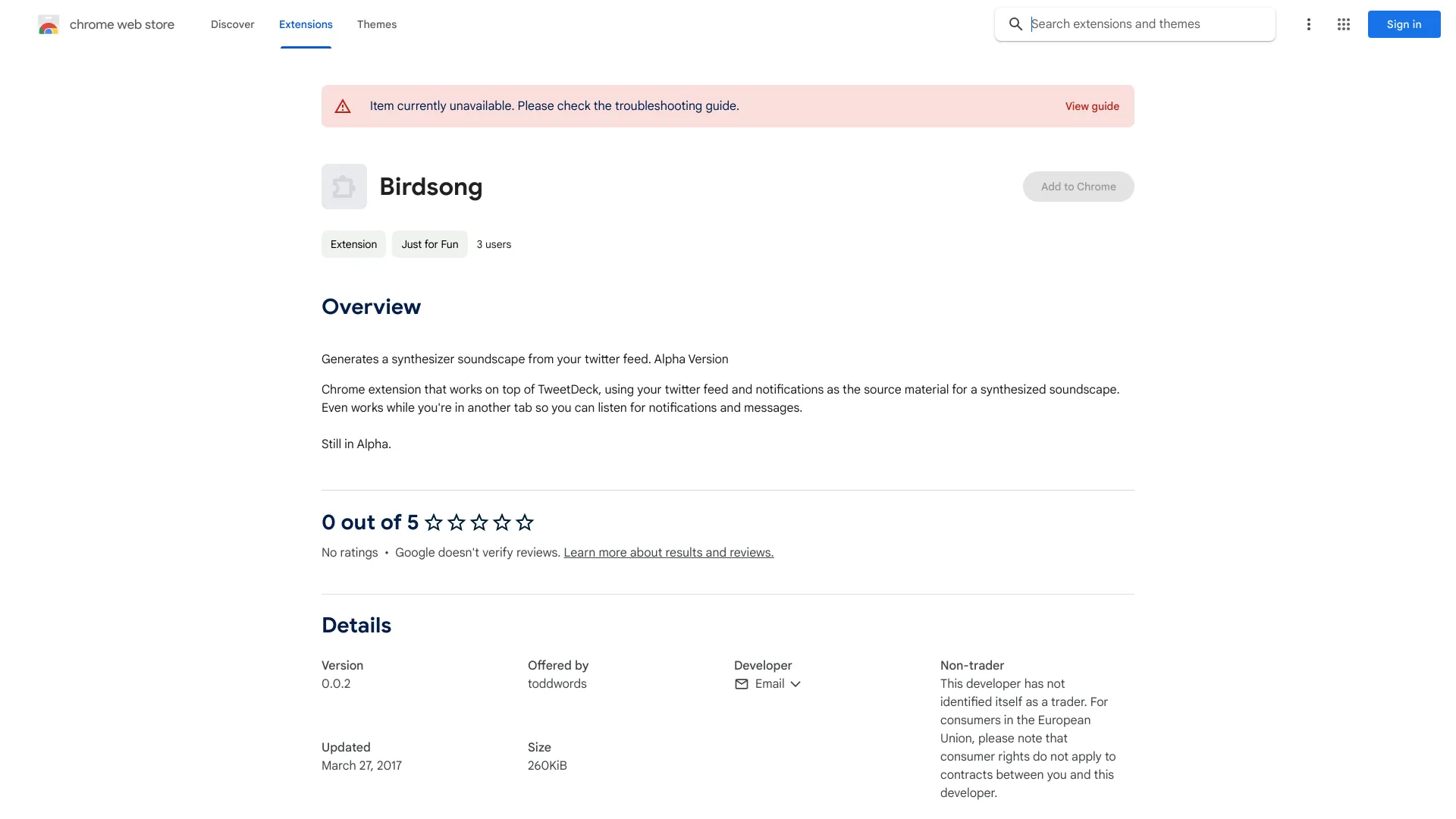 Birdsong网页截图,Birdsong网页快照