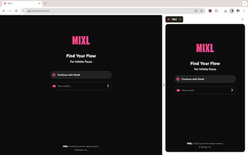 Mixl网页截图,Mixl网页快照