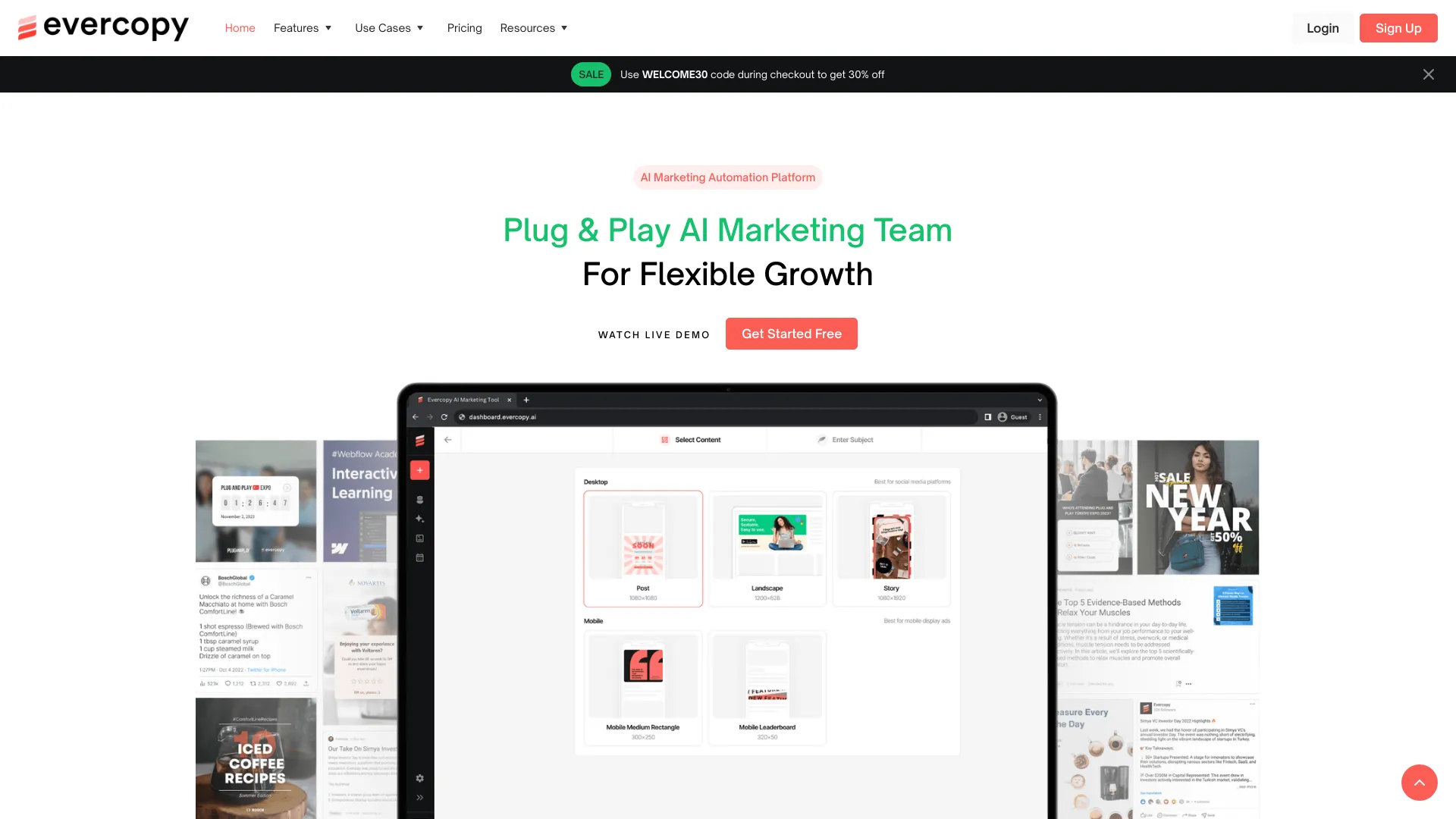 Plug & Play AI Marketing Team网页截图,Plug & Play AI Marketing Team网页快照