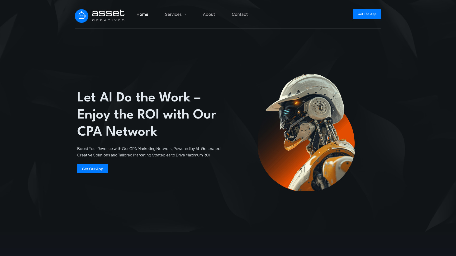 asset creatives AI网页截图,asset creatives AI网页快照