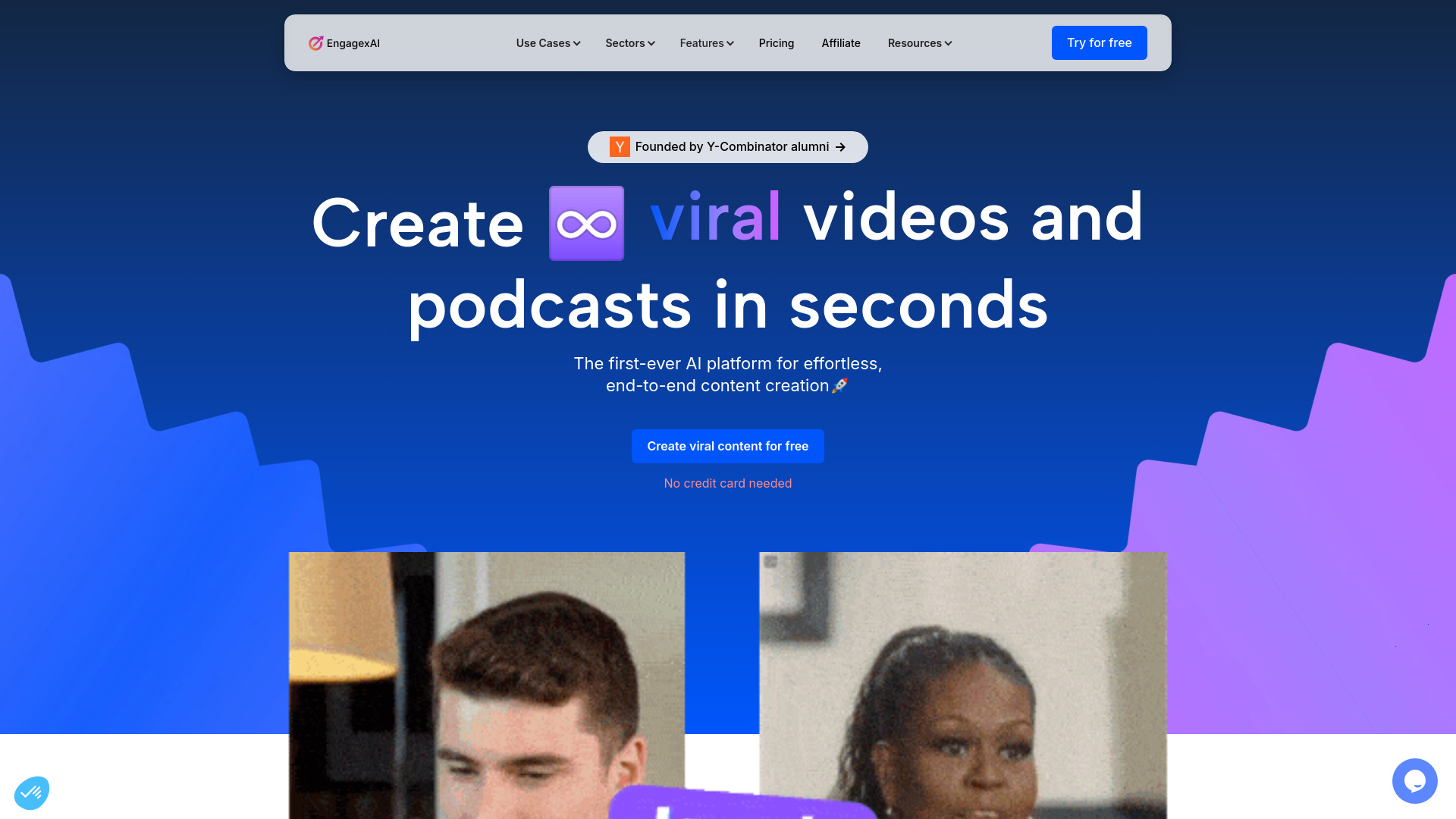 EngagexAI网页截图,EngagexAI网页快照