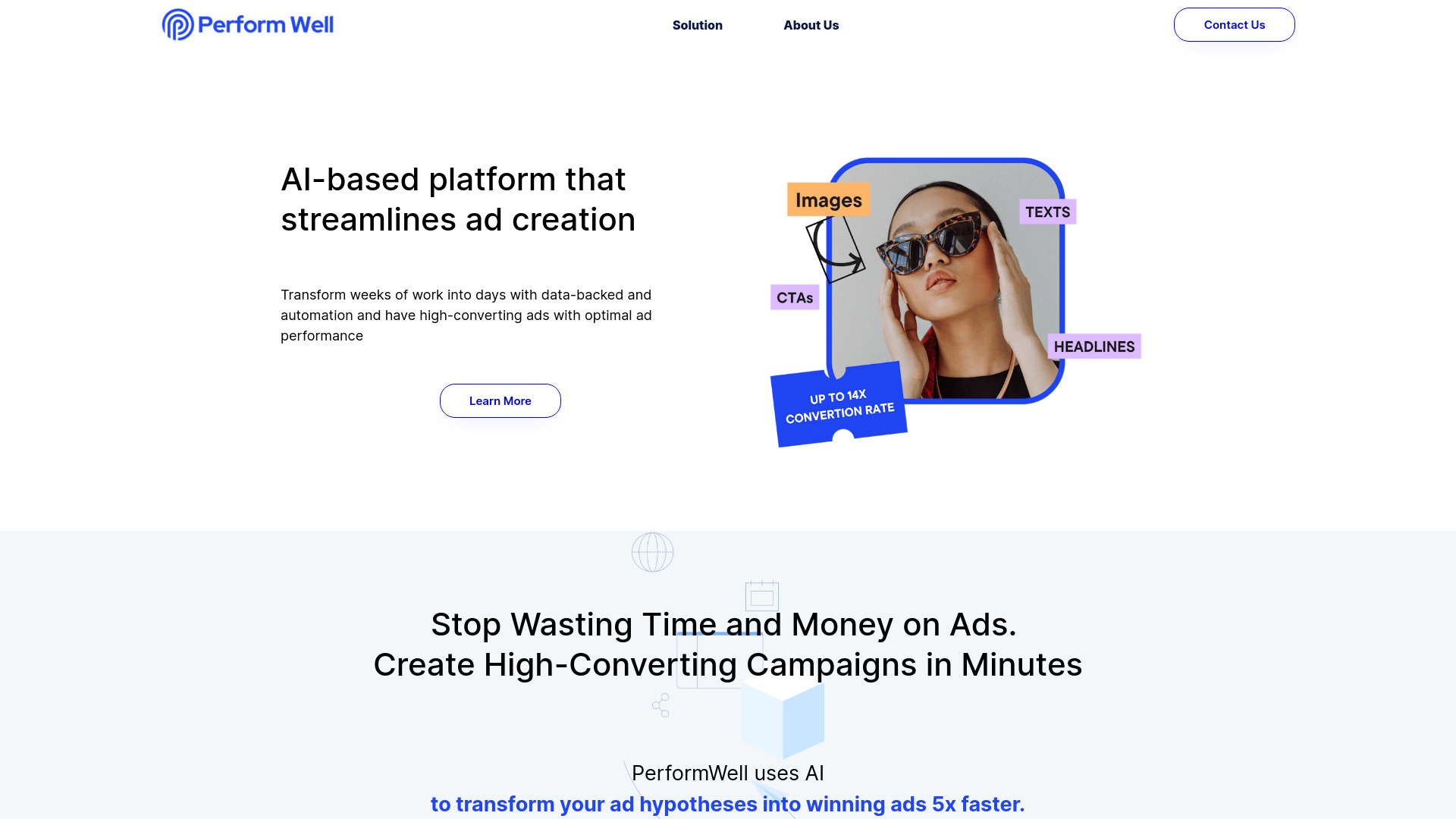 PerformWell网页截图,PerformWell网页快照