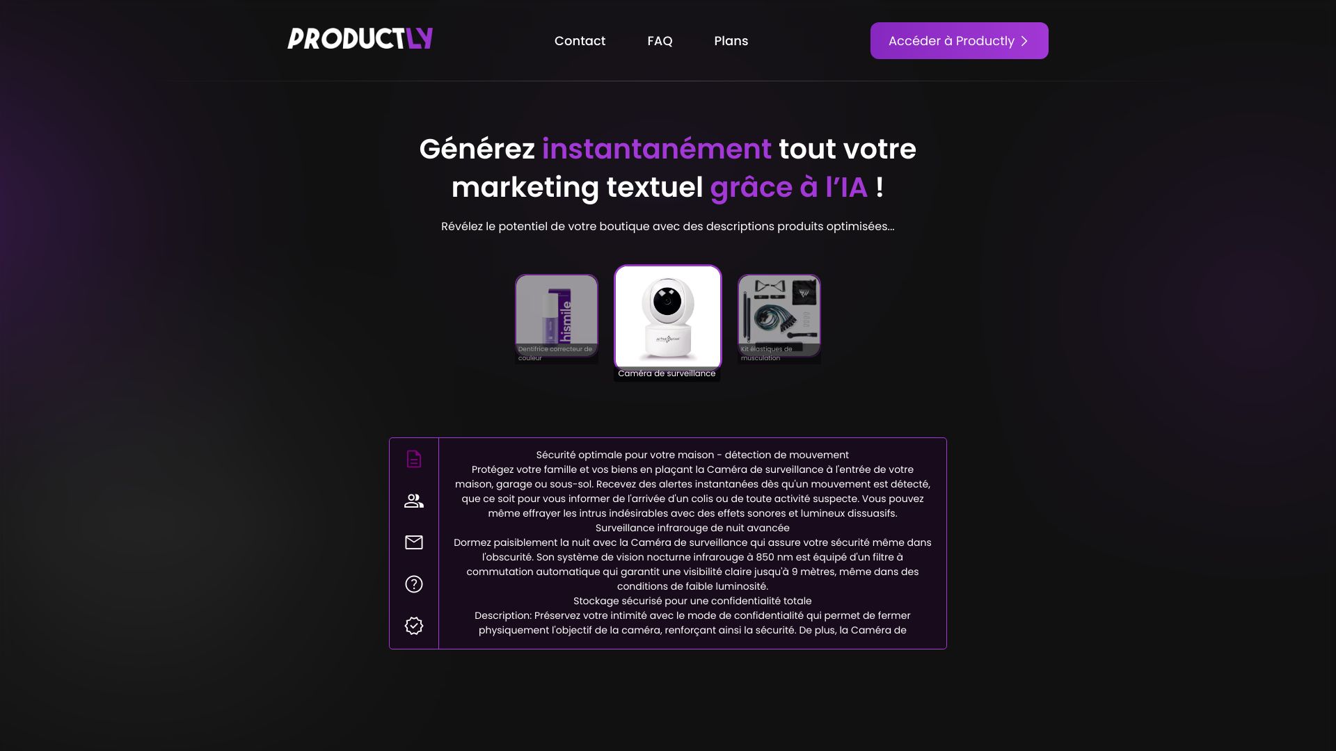Productly网页截图,Productly网页快照