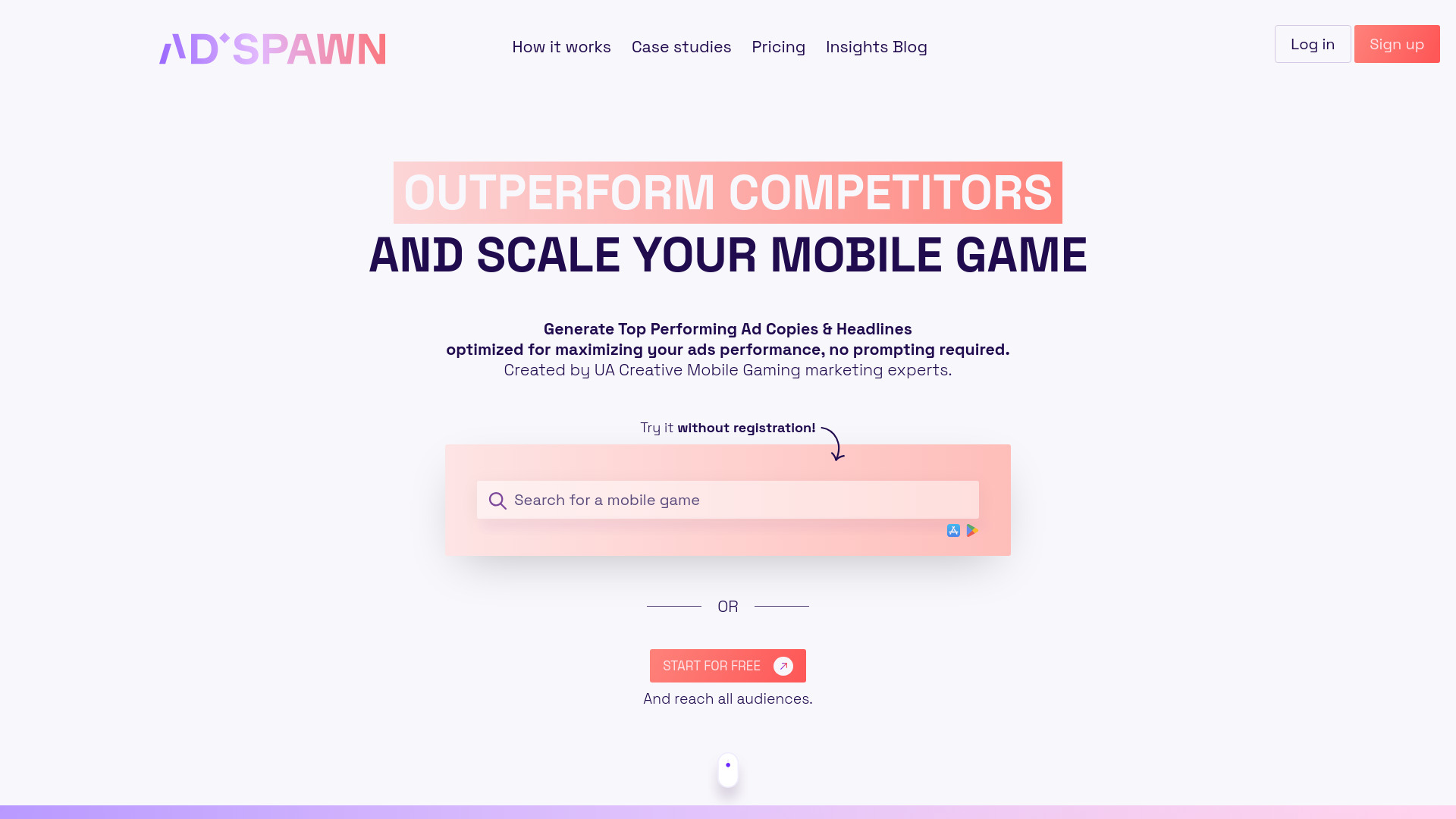 AdSpawn网页截图,AdSpawn网页快照