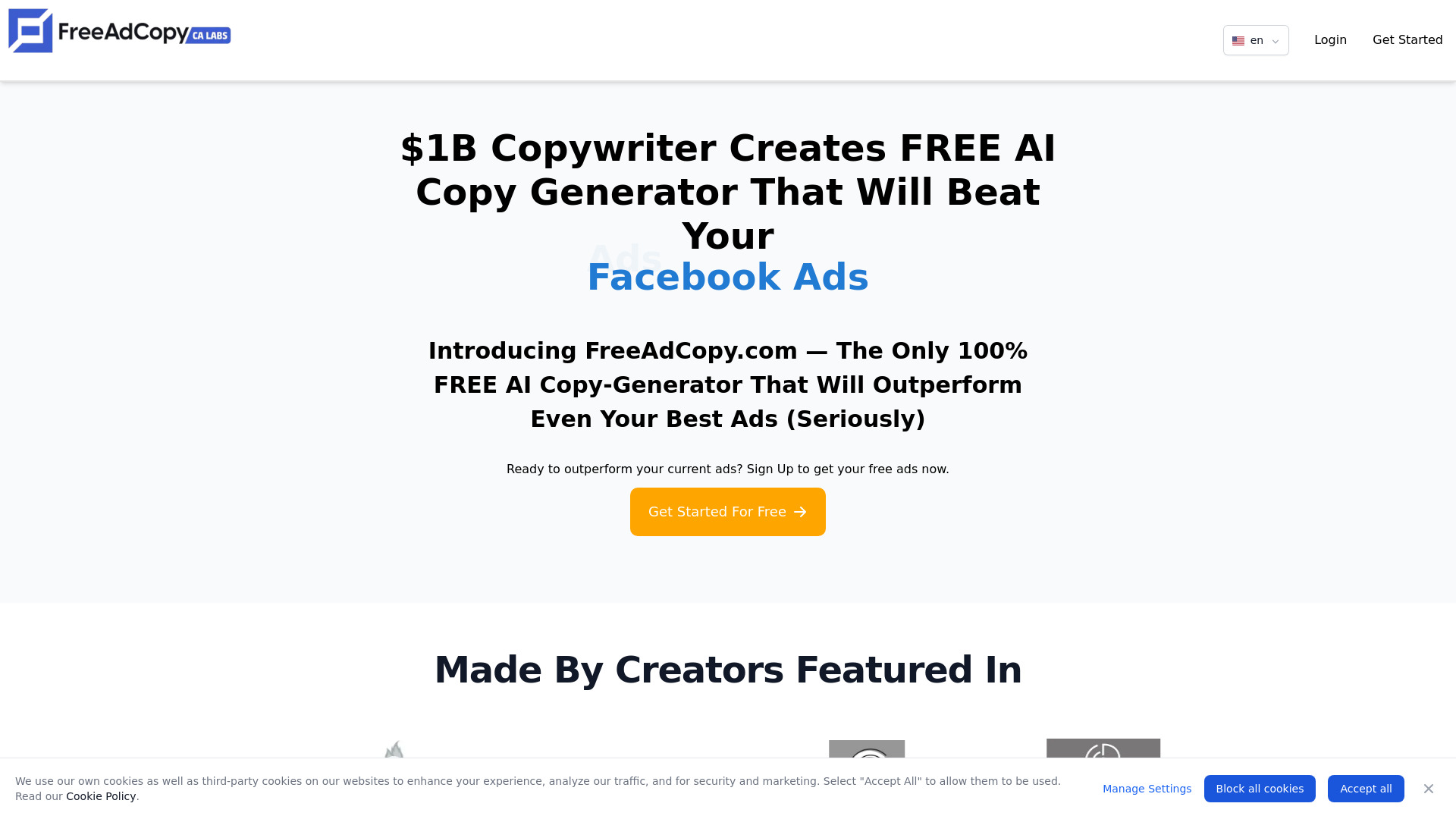 freeadcopy.com网页截图,freeadcopy.com网页快照