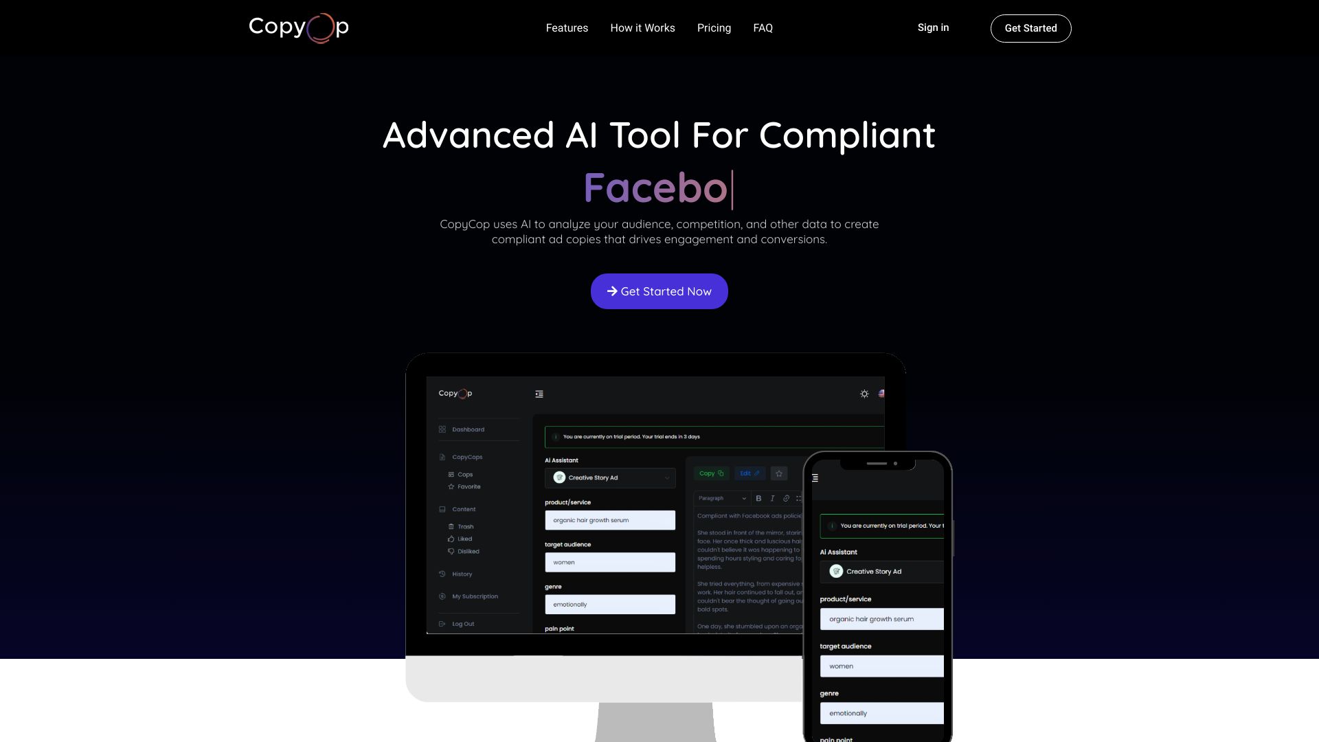 CopyCop网页截图,CopyCop网页快照