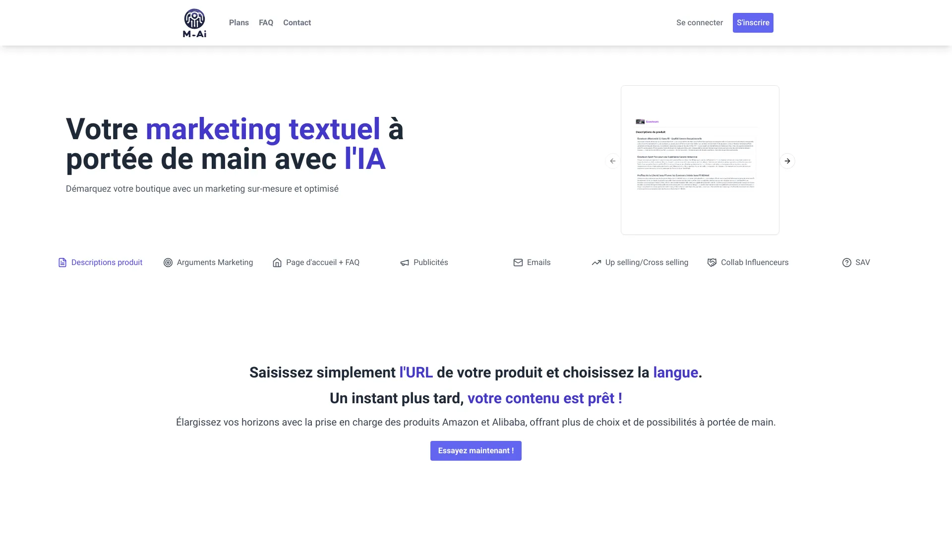 M_AI – mymarketing-ai网页截图,M_AI – mymarketing-ai网页快照