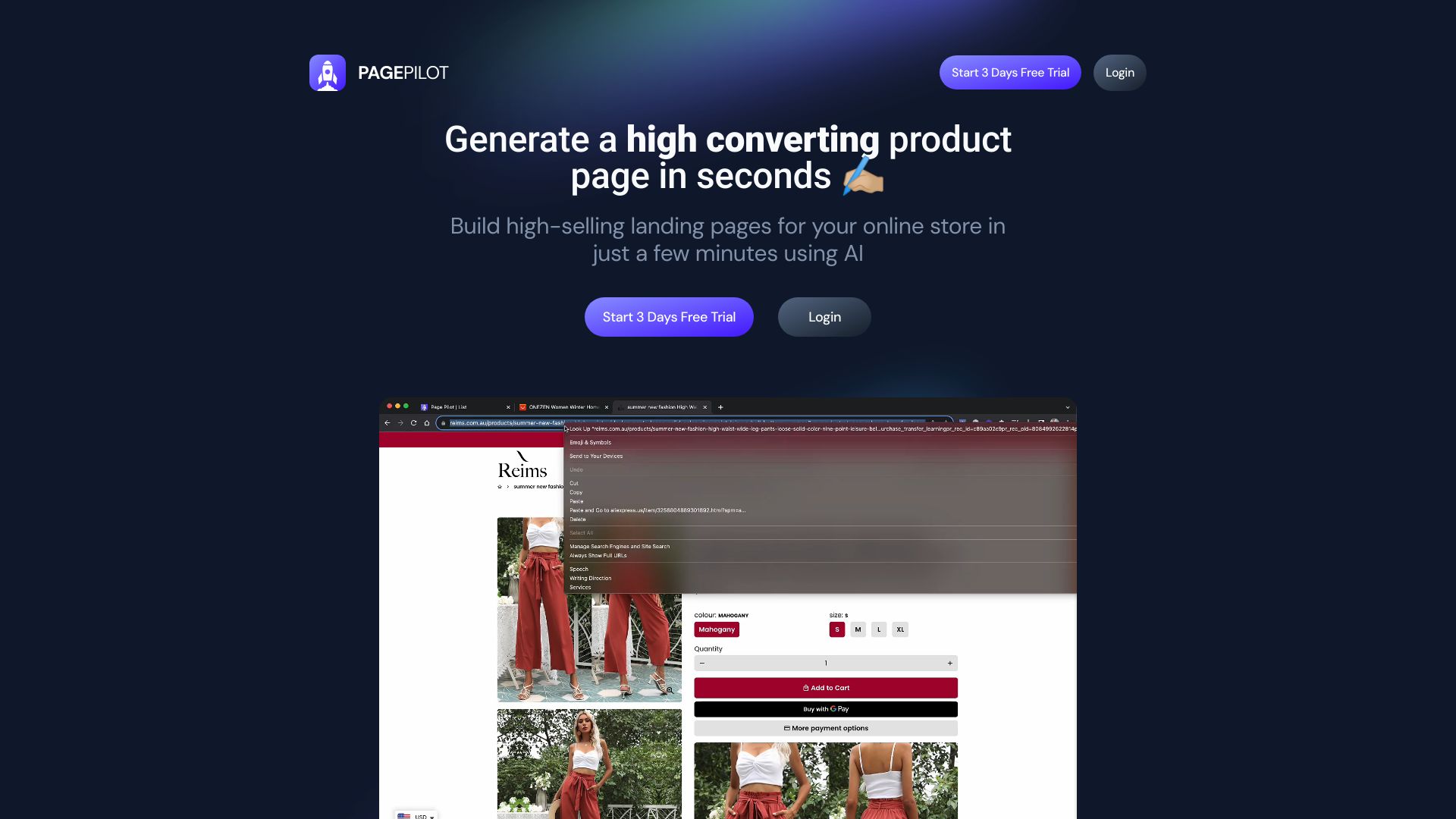 Page Pilot AI网页截图,Page Pilot AI网页快照