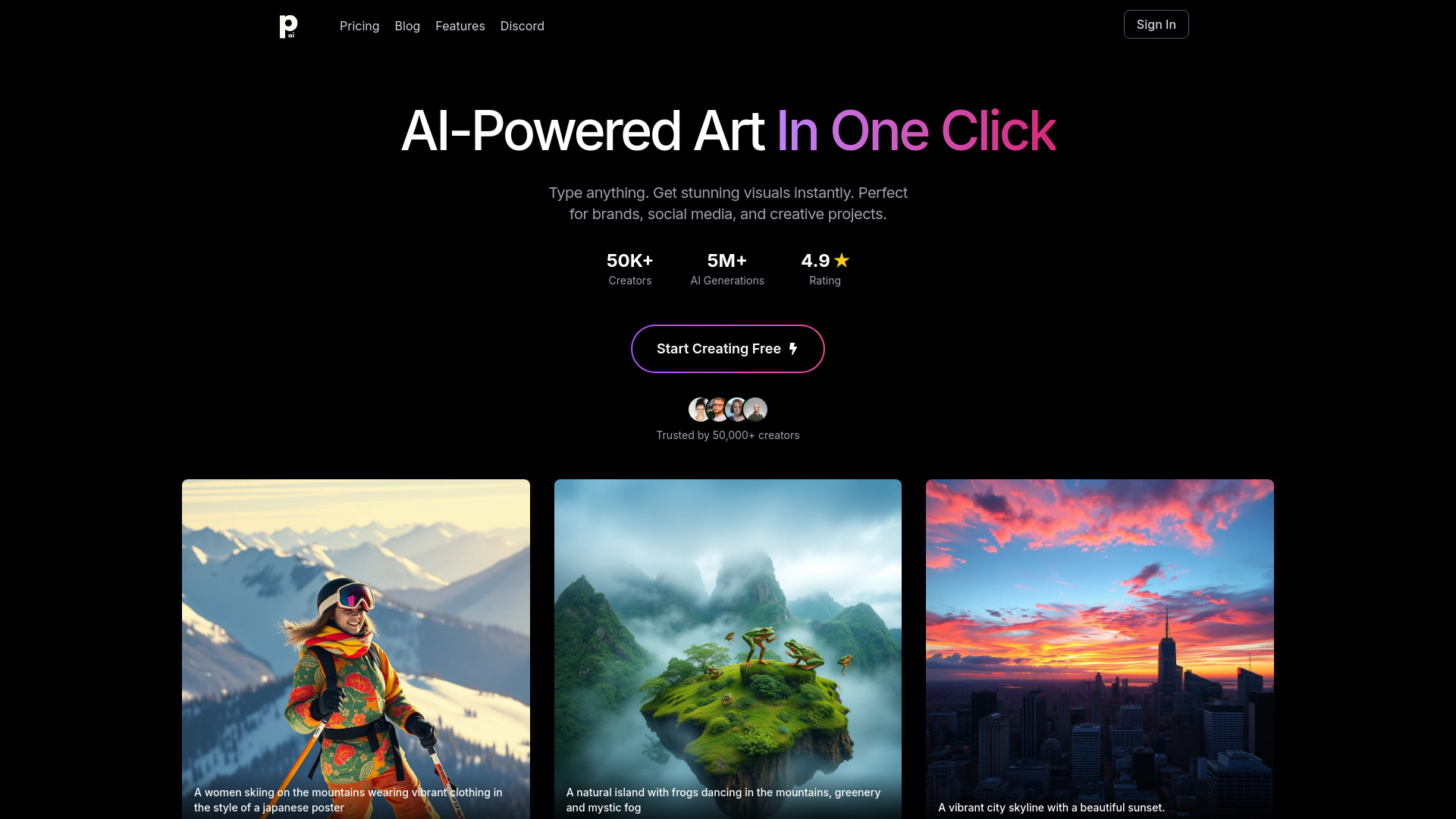 PhotoGenius.ai网页截图,PhotoGenius.ai网页快照