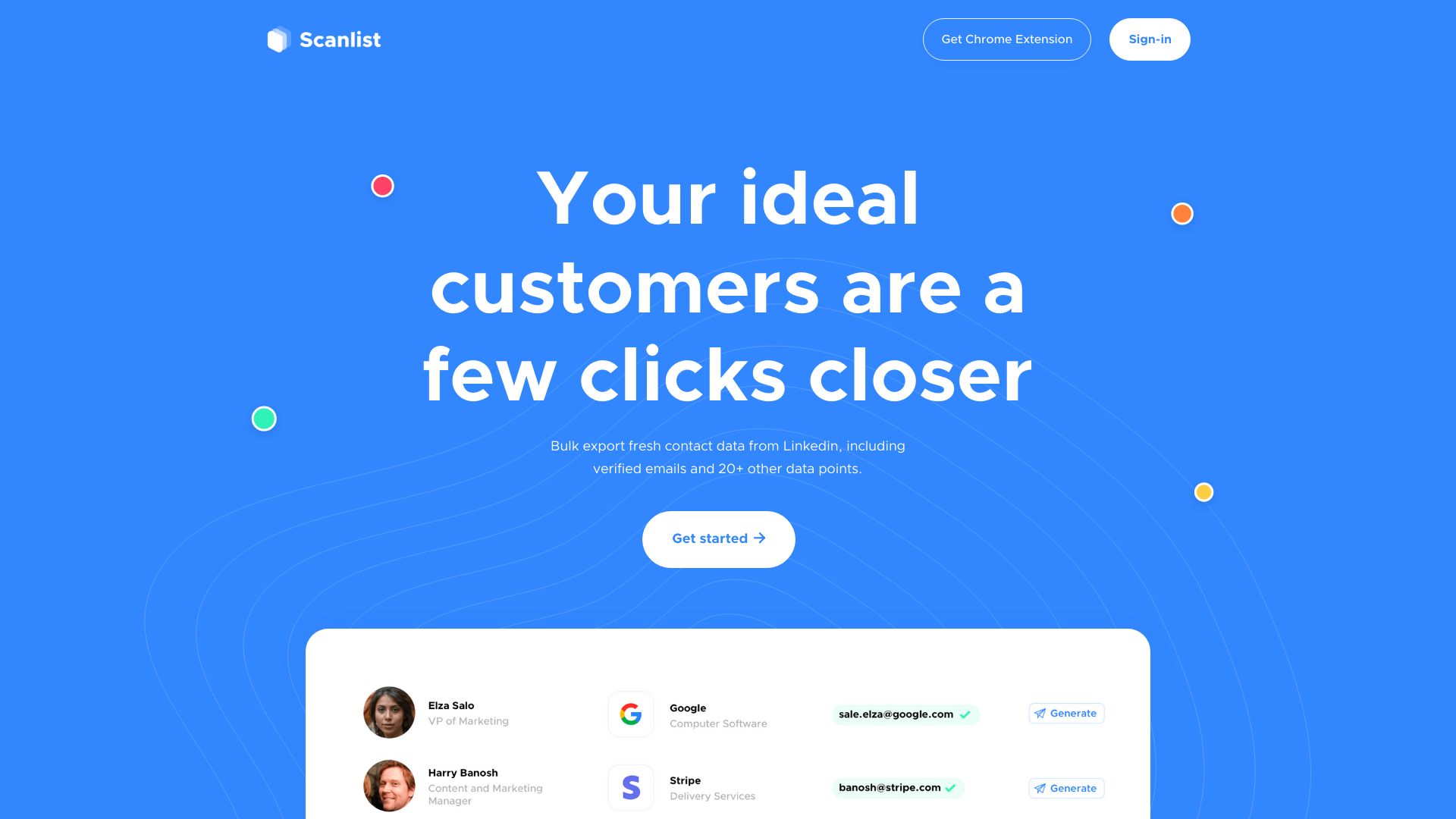 Scanlist网页截图,Scanlist网页快照