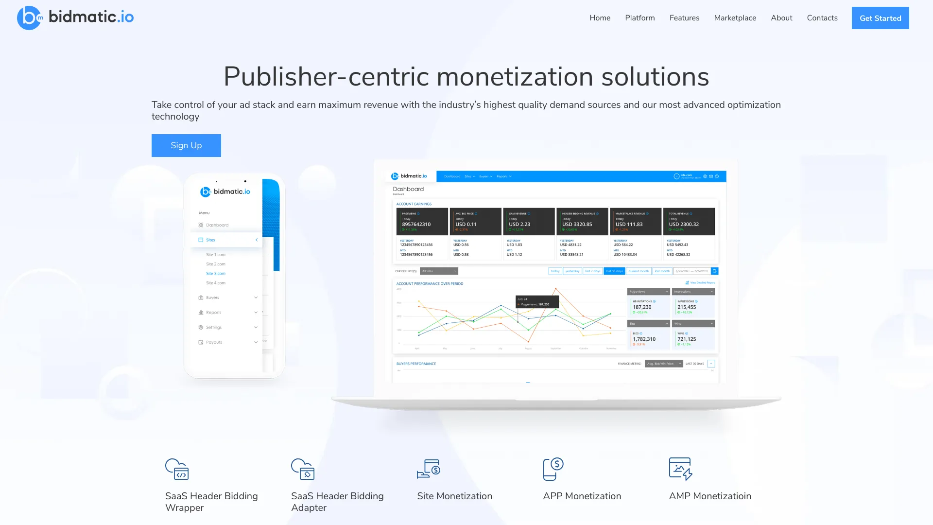 bidmatic.io网页截图,bidmatic.io网页快照