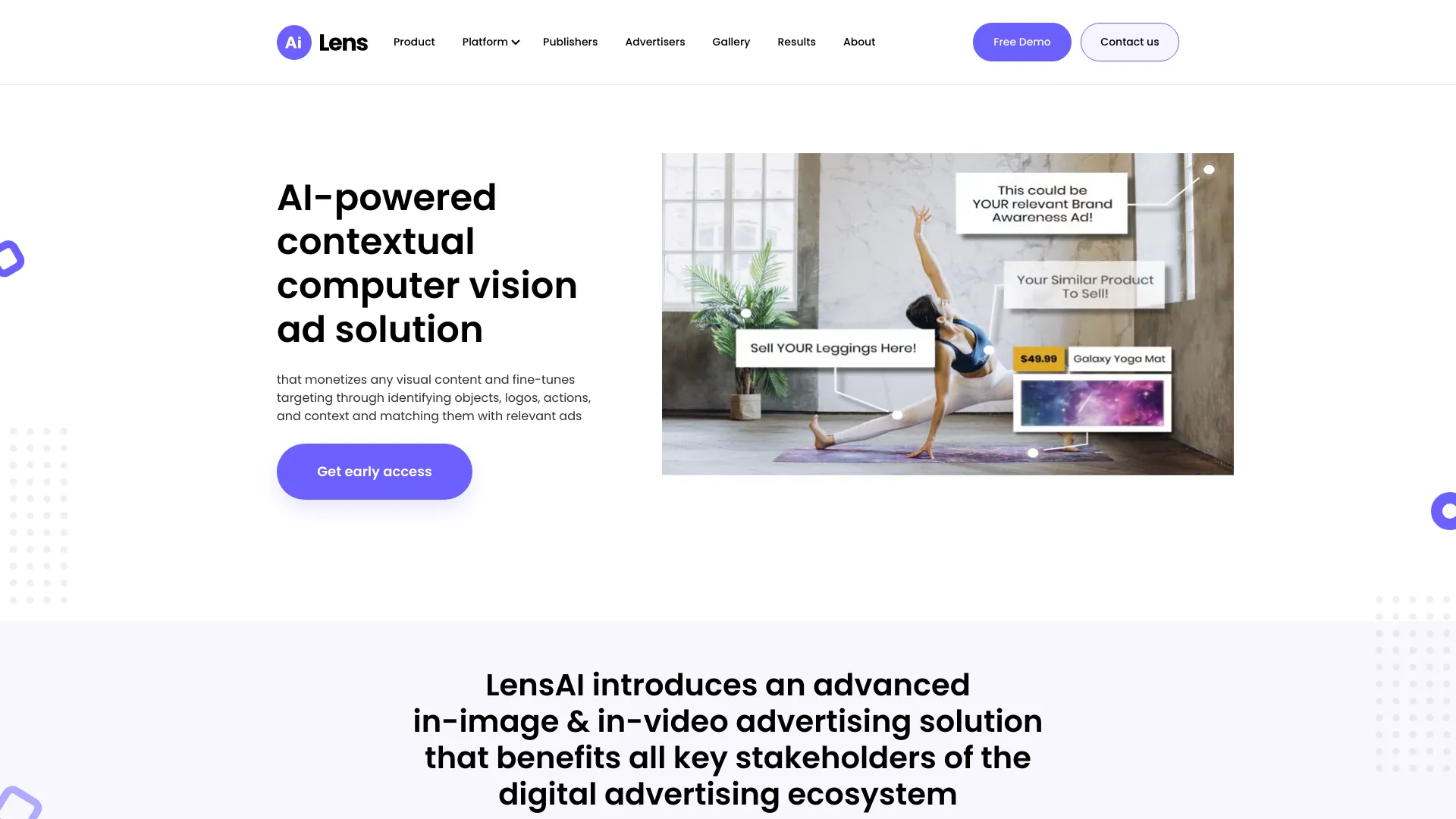 LensAI Shoppable and Contextual网页截图,LensAI Shoppable and Contextual网页快照