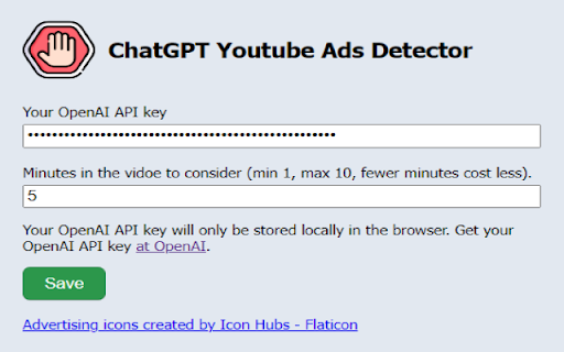 ChatGPT Youtube Ads Detector网页截图,ChatGPT Youtube Ads Detector网页快照
