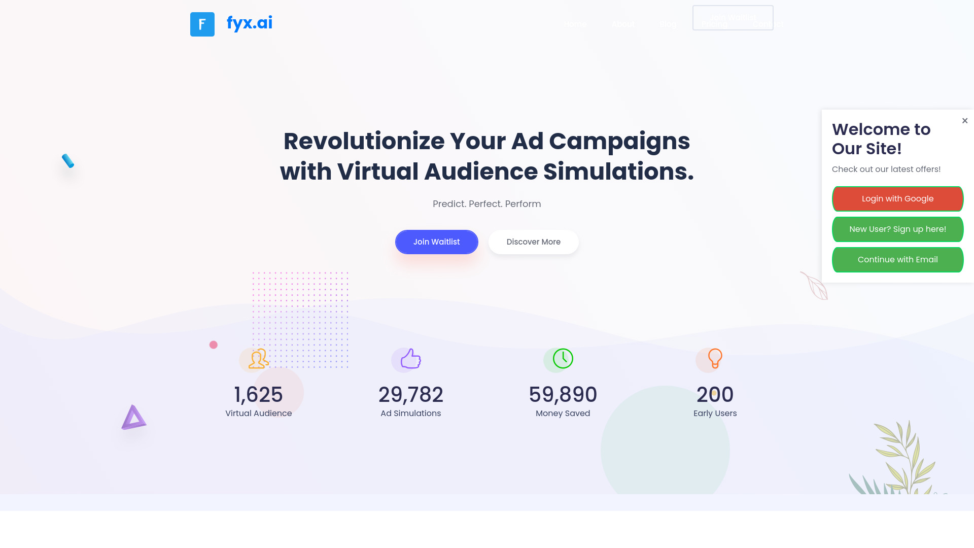 Fyx.ai网页截图,Fyx.ai网页快照
