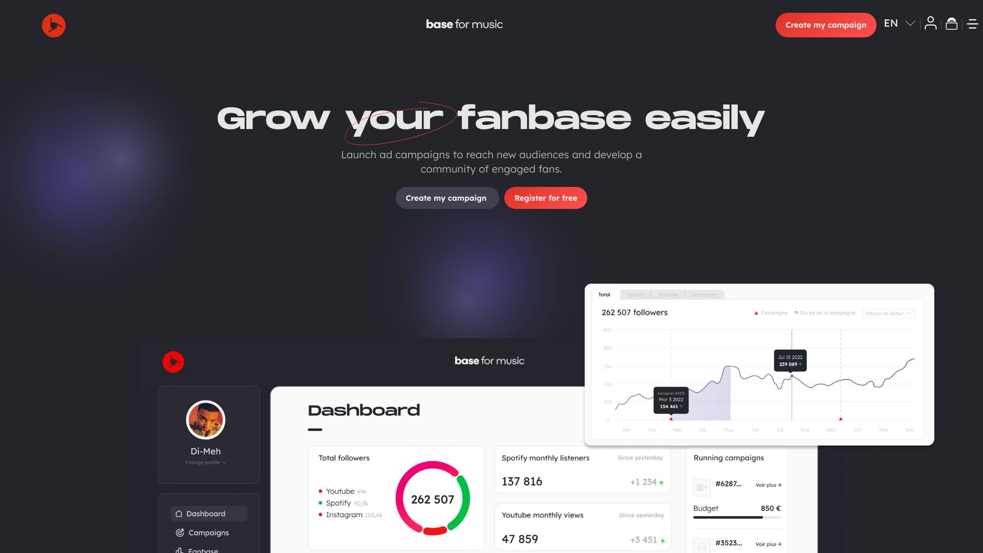 Base for Music网页截图,Base for Music网页快照