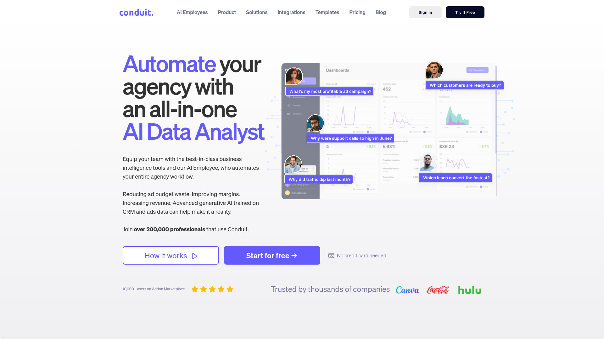 Conduit.app网页截图,Conduit.app网页快照