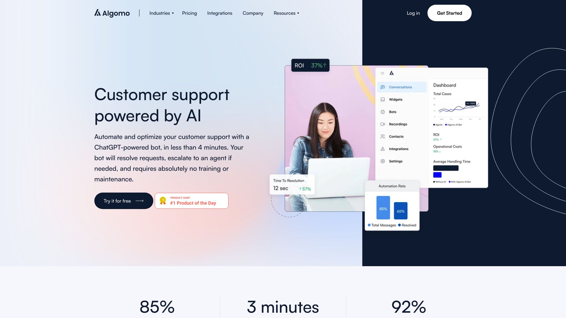 Algomo网页截图,Algomo网页快照