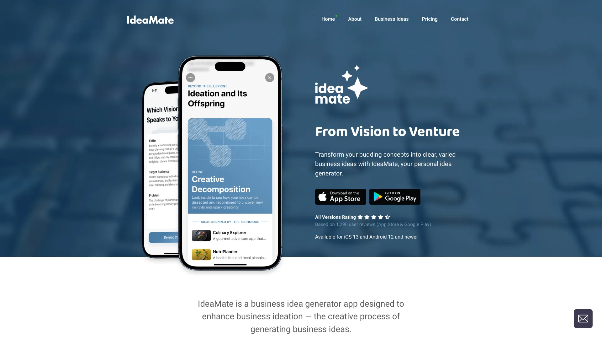 IdeaMate: AI Idea Generator网页截图,IdeaMate: AI Idea Generator网页快照