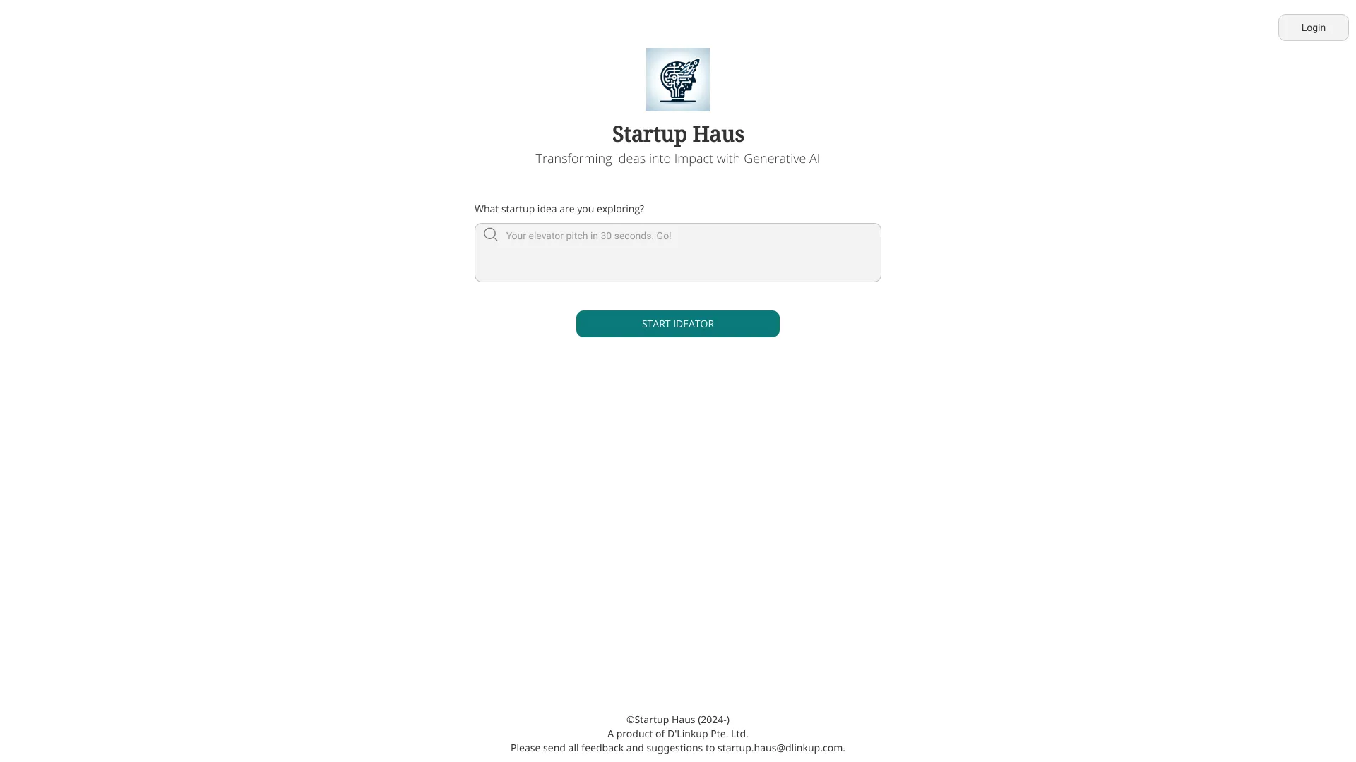 Startup Haus网页截图,Startup Haus网页快照