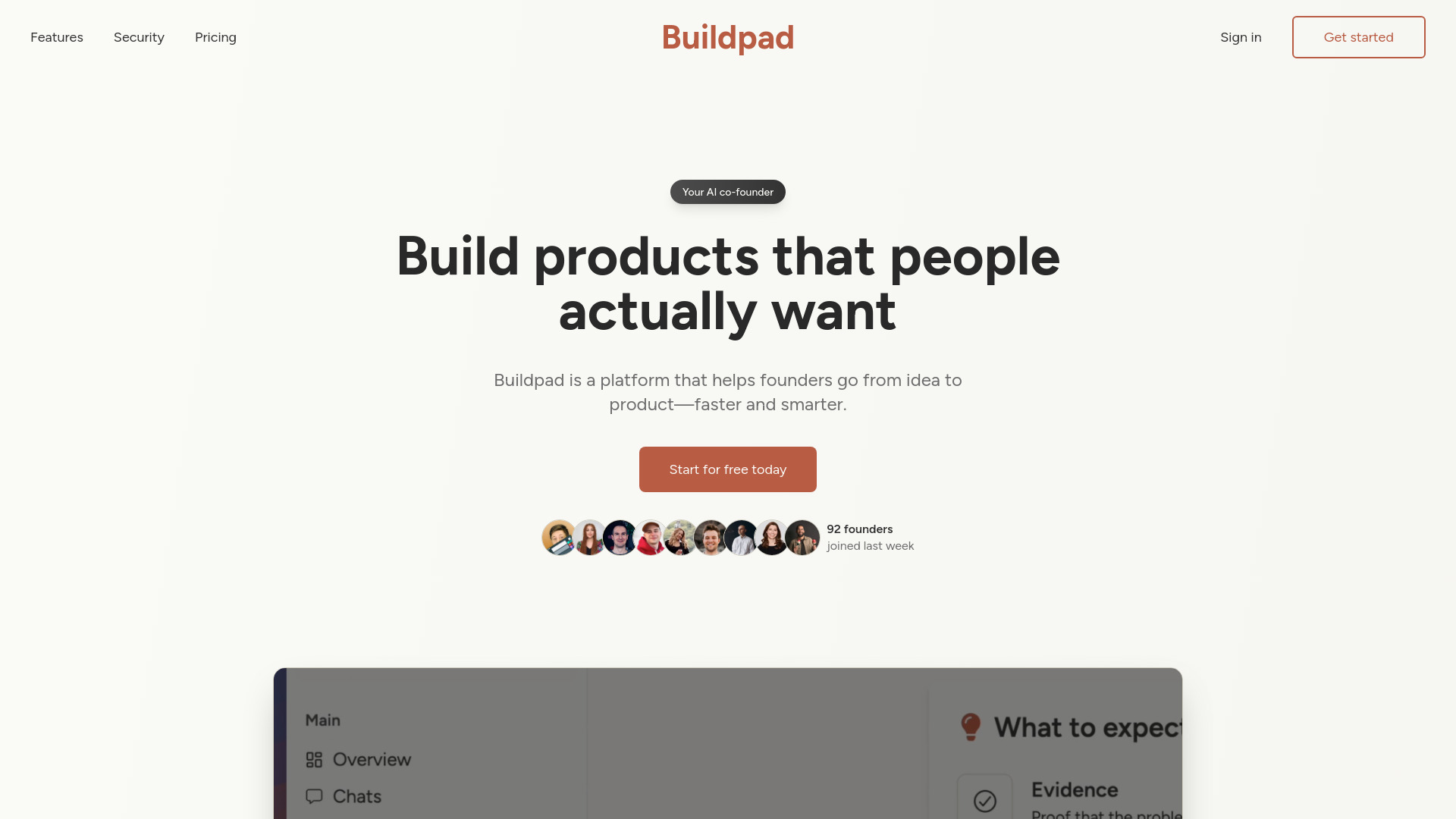 Buildpad网页截图,Buildpad网页快照