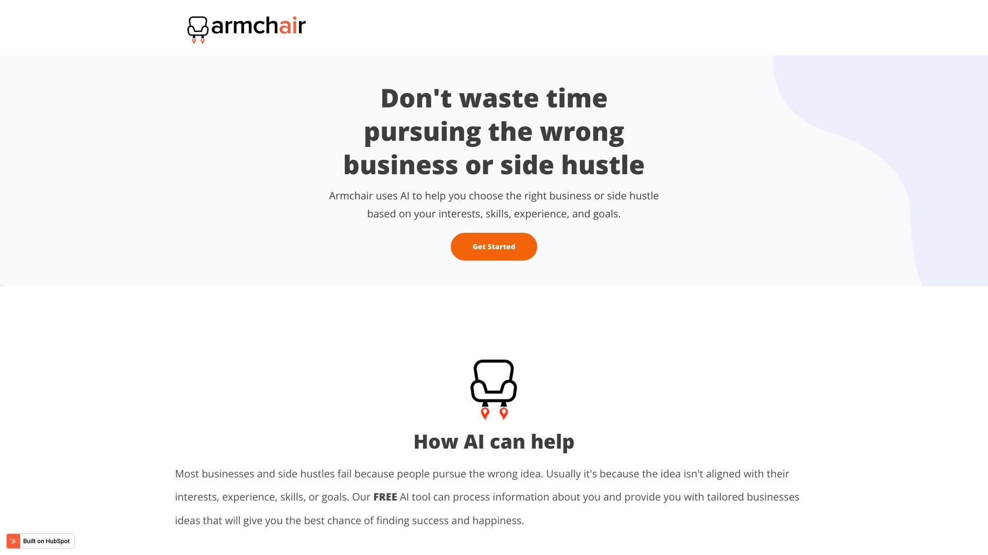 Armchair网页截图,Armchair网页快照
