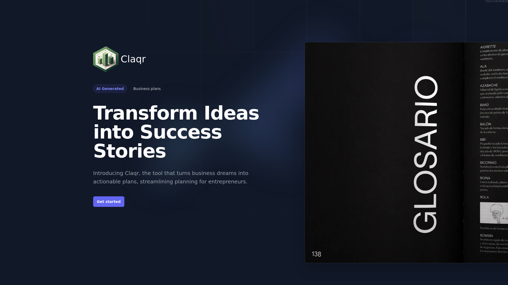Claqr网页截图,Claqr网页快照