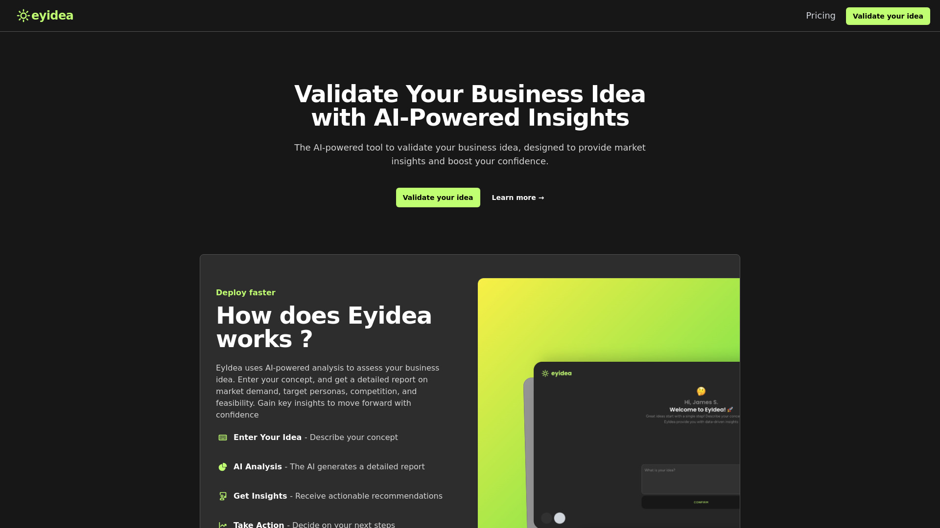 Eyidea网页截图,Eyidea网页快照