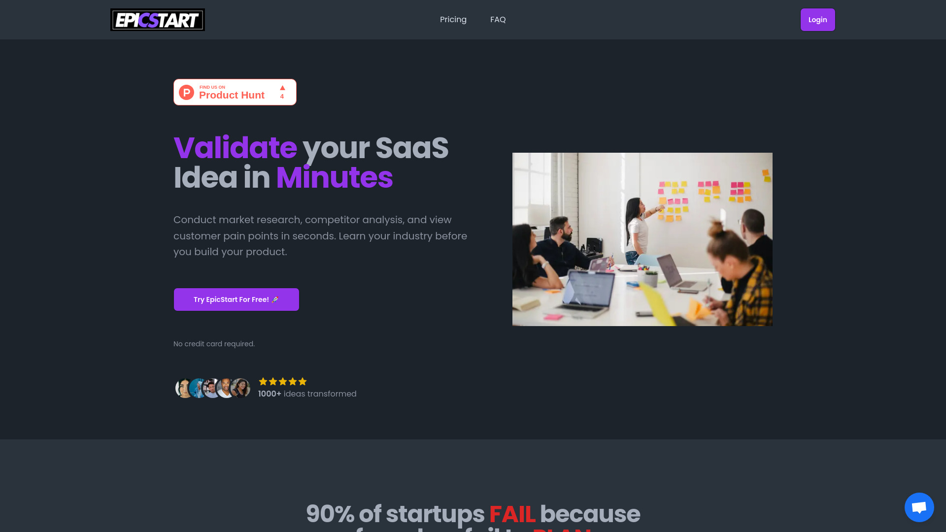 EpicStart网页截图,EpicStart网页快照