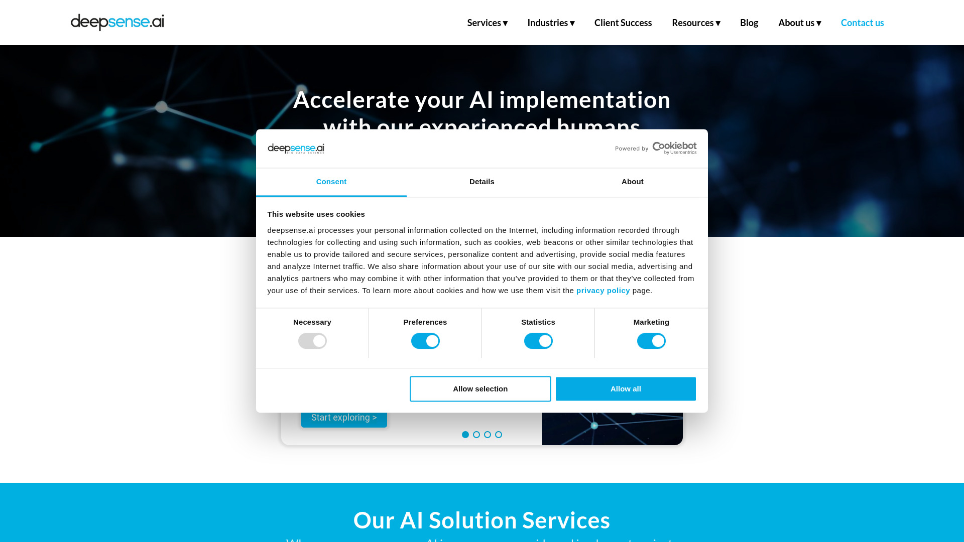 deepsense.ai网页截图,deepsense.ai网页快照