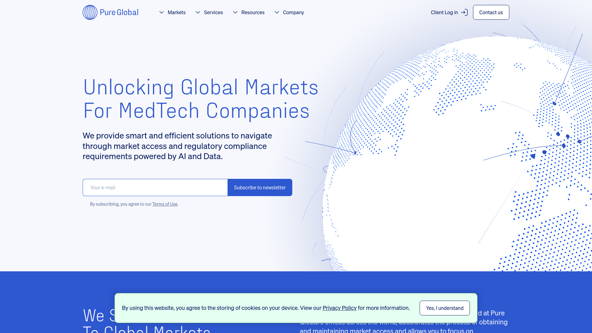 Pure Global网页截图,Pure Global网页快照