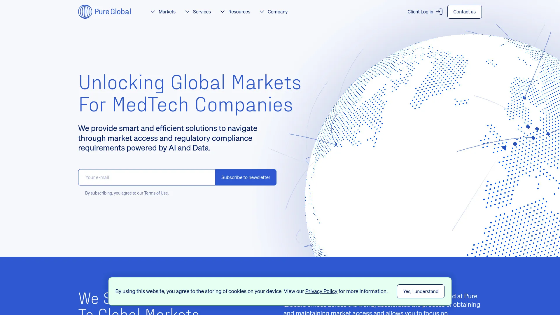 Pure Global网页截图,Pure Global网页快照