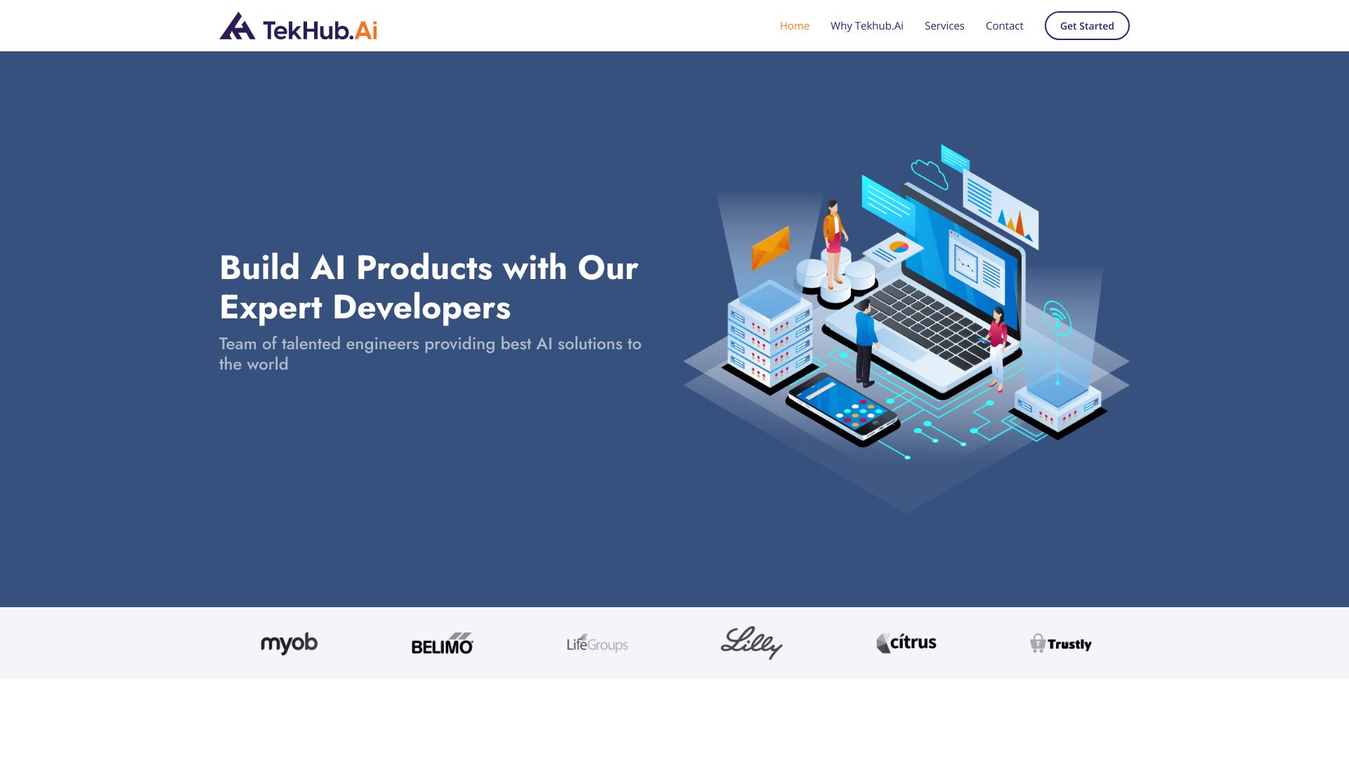 AI Solutions for SMEs网页截图,AI Solutions for SMEs网页快照
