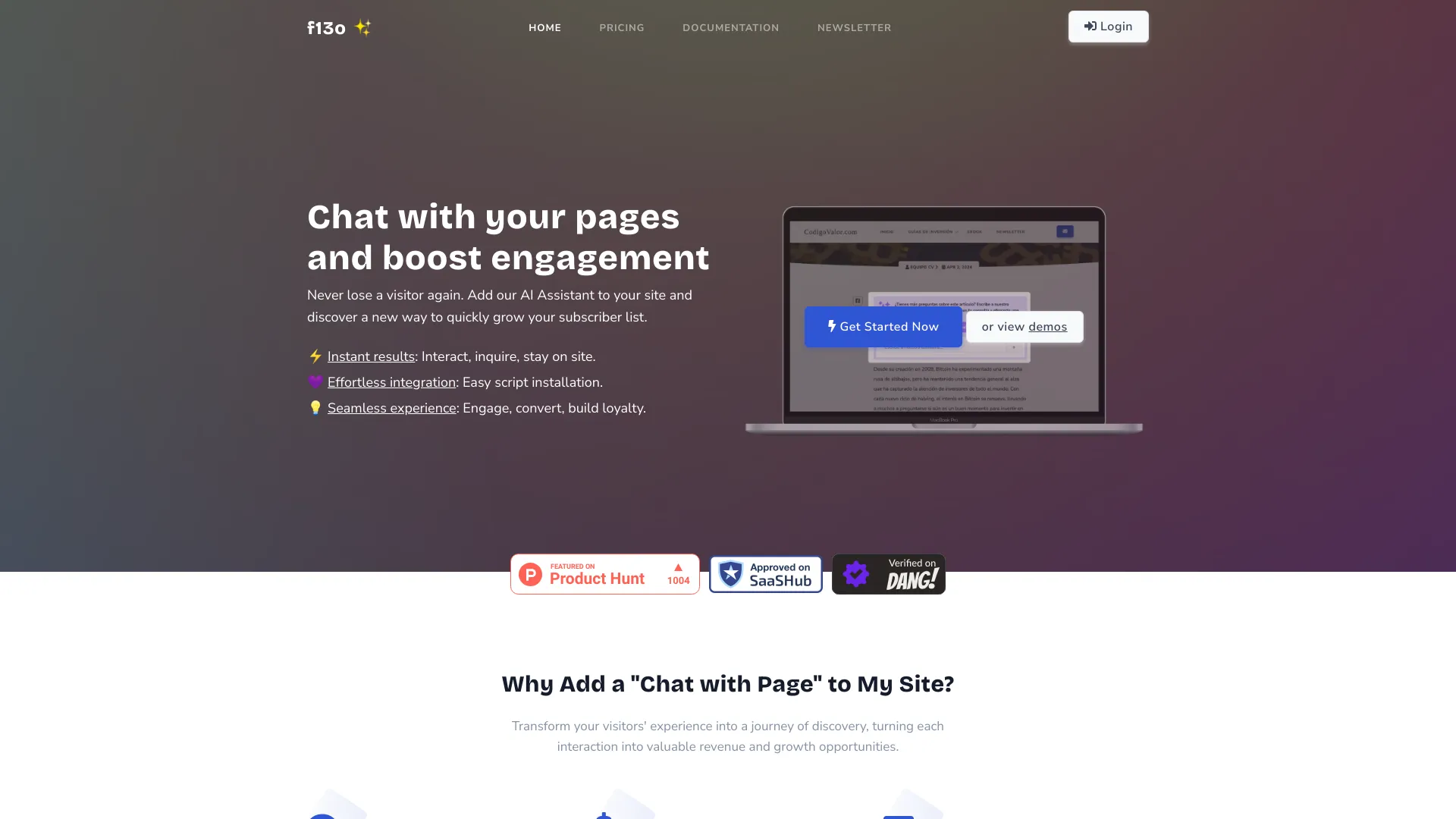 Chat with your Pages – AI Post Assistant网页截图,Chat with your Pages – AI Post Assistant网页快照