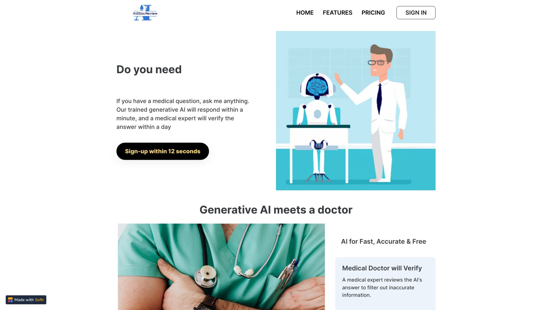 AI2DocReview网页截图,AI2DocReview网页快照