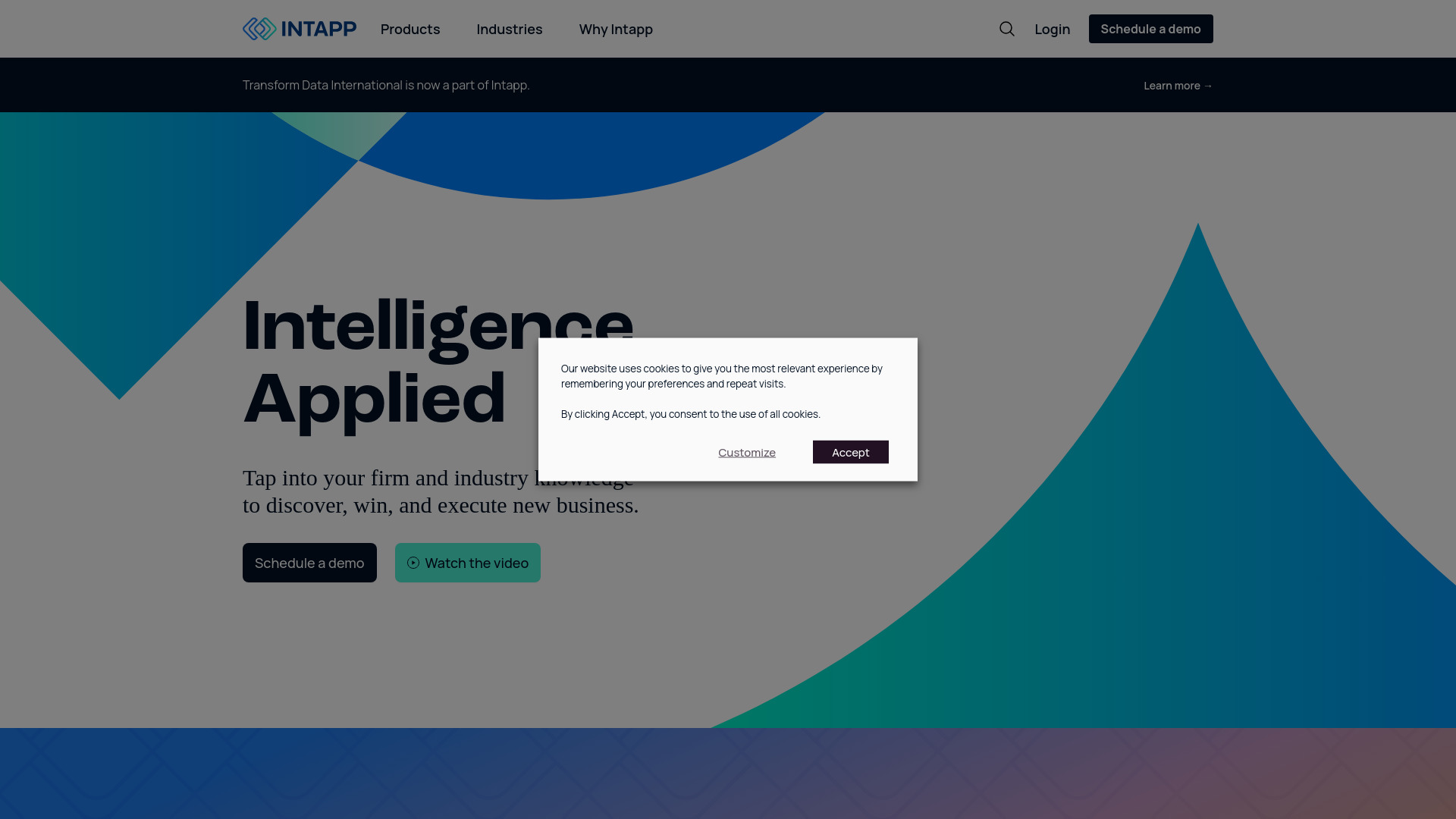 Intapp网页截图,Intapp网页快照