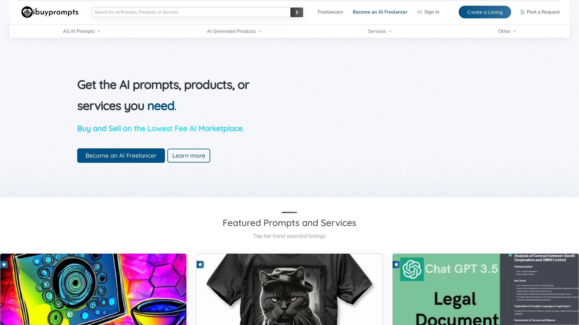 ibuyprompts网页截图,ibuyprompts网页快照