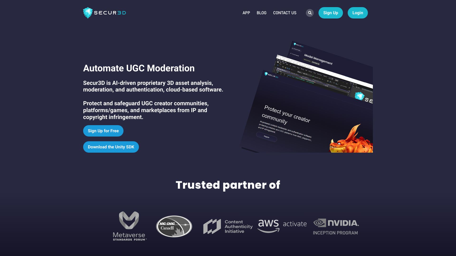 Secur3D网页截图,Secur3D网页快照