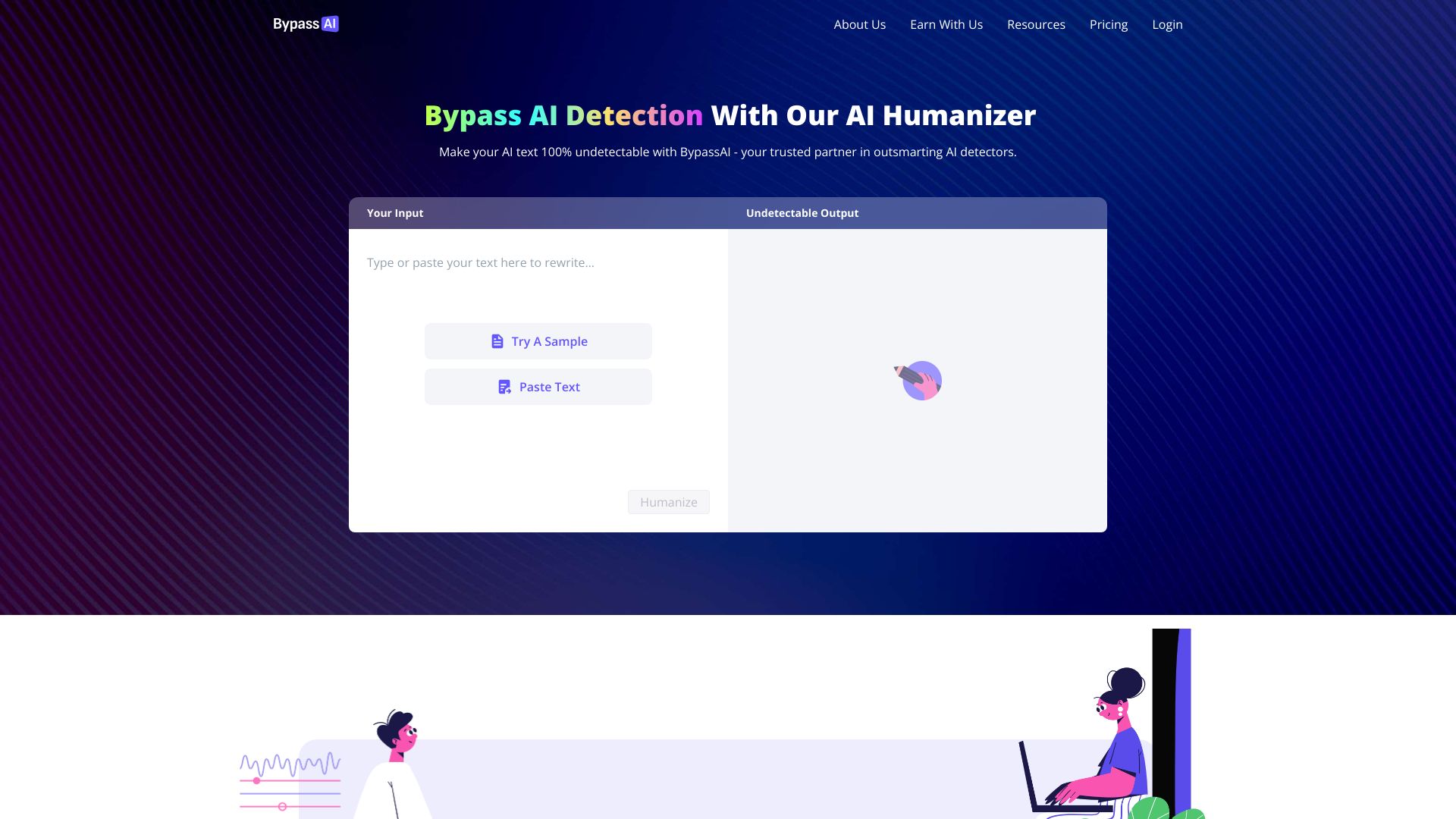 Bypass AI网页截图,Bypass AI网页快照