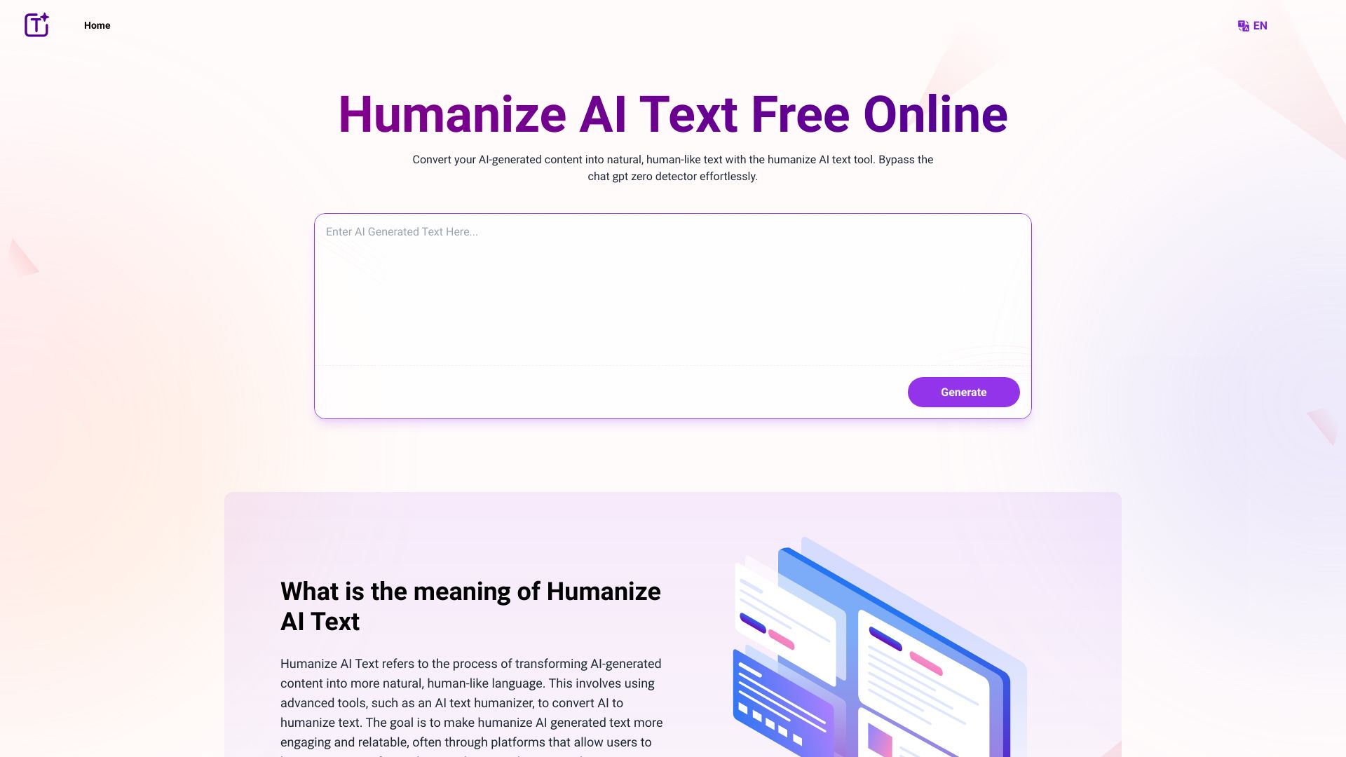 Humanize AI Text Free Online网页截图,Humanize AI Text Free Online网页快照