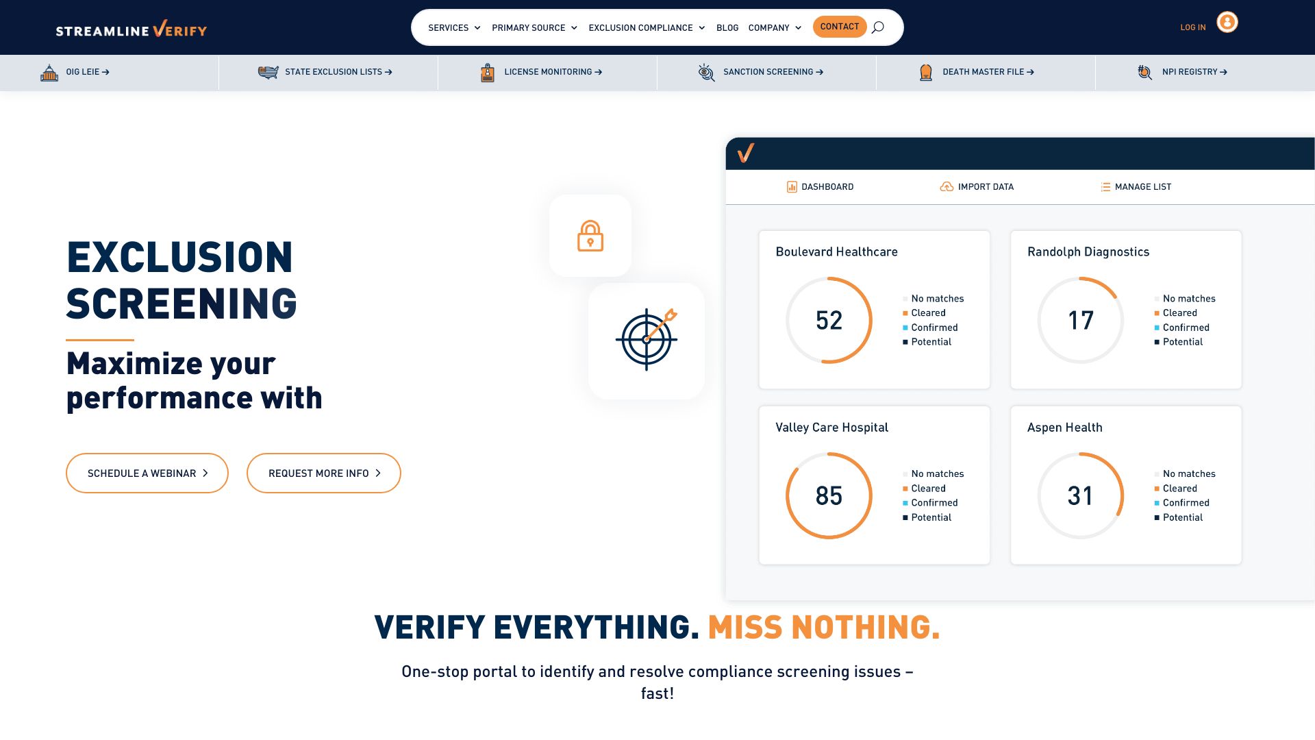 Streamline Verify网页截图,Streamline Verify网页快照