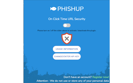 Phishup – Safe URL Plugin网页截图,Phishup – Safe URL Plugin网页快照