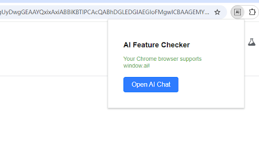 AI Feature Checker网页截图,AI Feature Checker网页快照