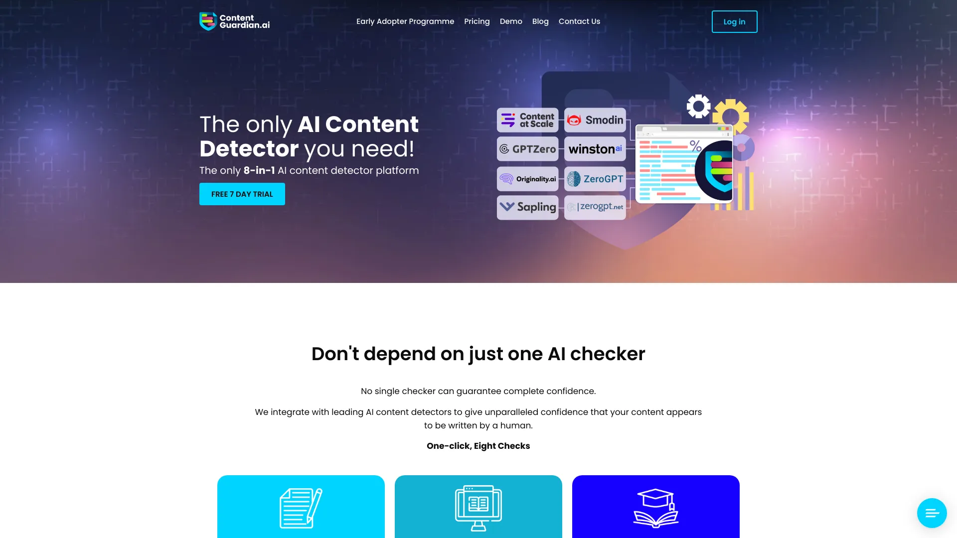 Content Guardian网页截图,Content Guardian网页快照