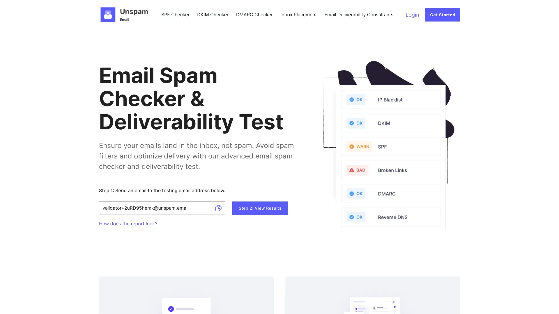 Unspam AI网页截图,Unspam AI网页快照