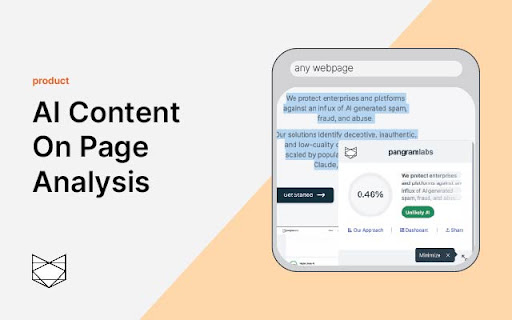 Pangram Labs AI Detection网页截图,Pangram Labs AI Detection网页快照