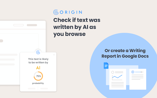 Origin By GPTZero网页截图,Origin By GPTZero网页快照
