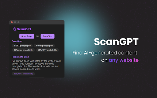 ScanGPT网页截图,ScanGPT网页快照